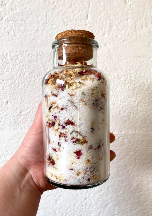 Floras Wildflower Bath Salts - 300g